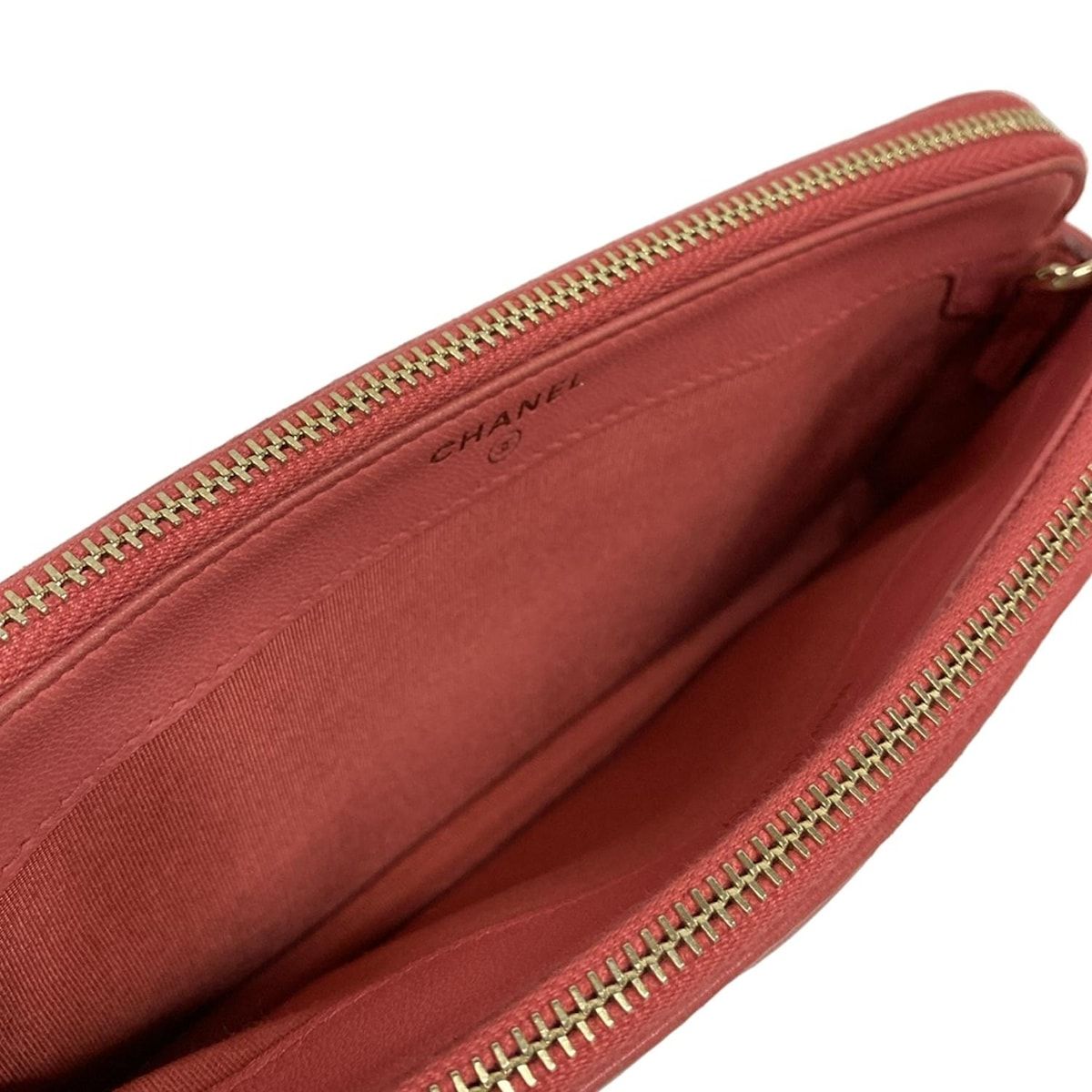 ピンク チェーンウォレット