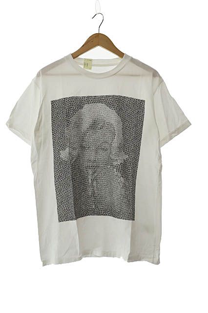 ミスターハリウッド N.HOOLYWOOD 文字 モザイク マリリンモンロー プリント 半袖 Tシャツ 161-CS20 40 白 ホワイト ブランド古着ベクトル 中古250110