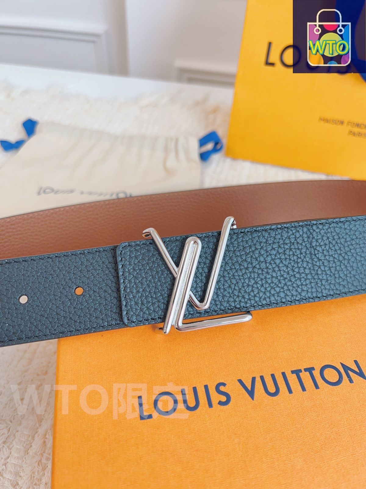 ヴィトン M9788 サンチュール ボストン ダミエアンフィニ リバーシブル ヴィトン M9788 サンチュール ボストン ダミエアンフィニ リバーシブル