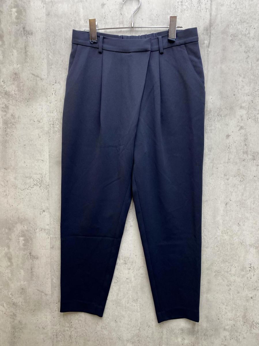 【美品】SOEJU　ソージュ　タックパンツ　Ｍ　紺 美品 タックパンツ TALL丈 - SOÉJU online store｜上質な大人の女性の