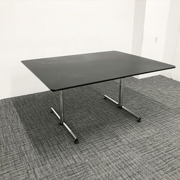 USMキトス ミーティングテーブル 完成品 ユーエスエム ブラック