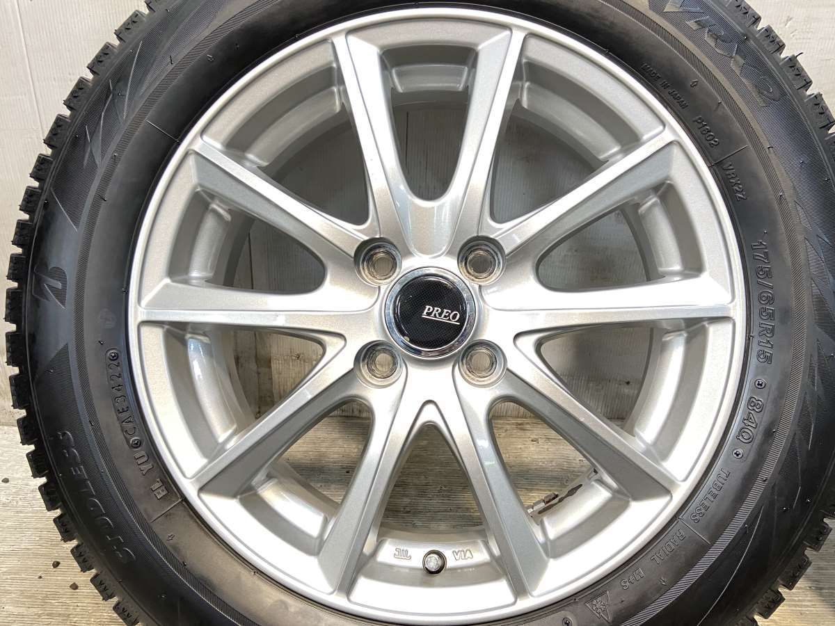 175/65R15 ブリヂストン ブリザック VRX2 PREO 15x5.5 42 100-4