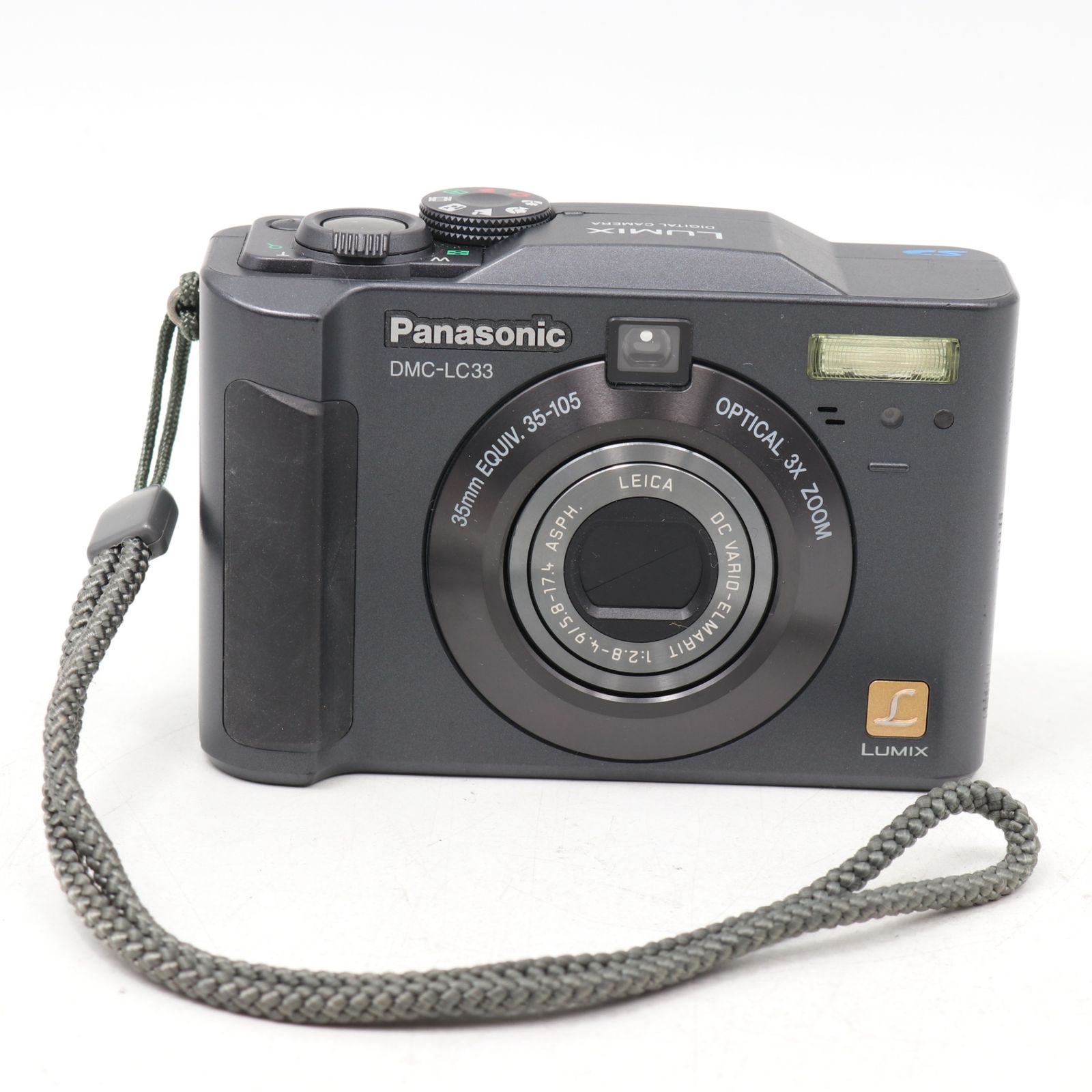良品】Panasonic LUMIX DIGITAL CAMERA DMC-LC33 - メルカリ