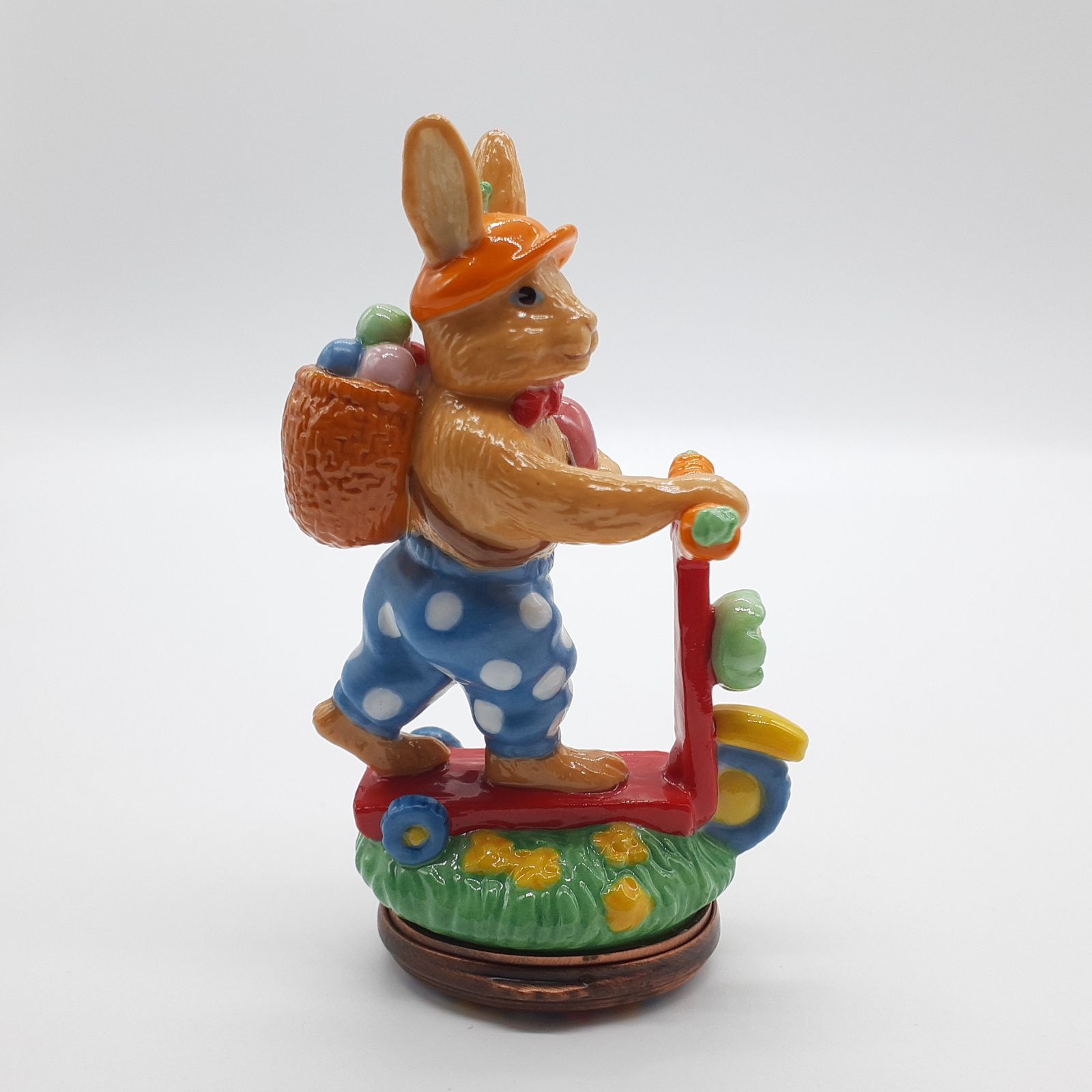 ミニチュアテディベア　小さなイースター ハルシオンデイズ ミニイースターエッグ（テディベア） HALCYON DAYS