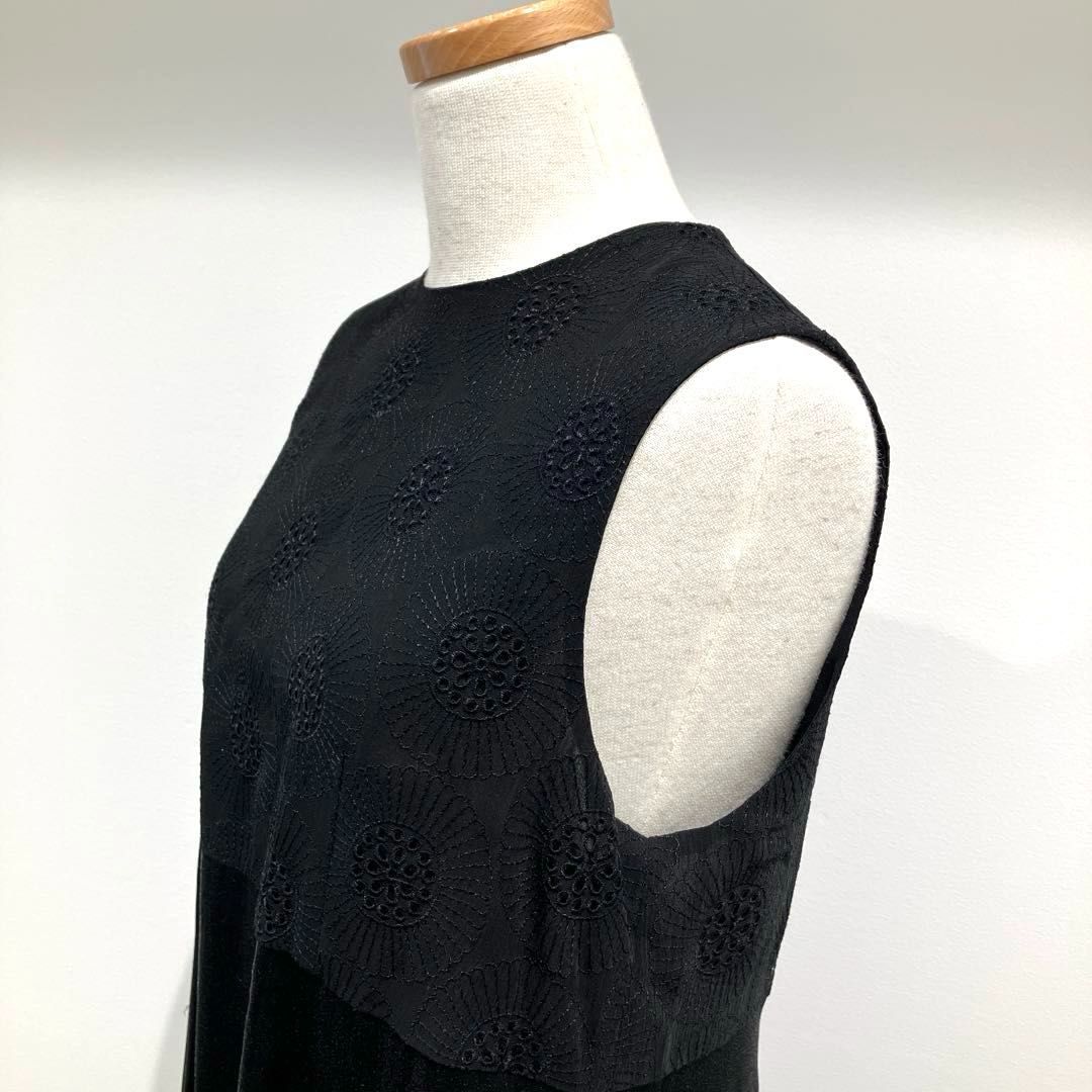 シルク花刺繍レース