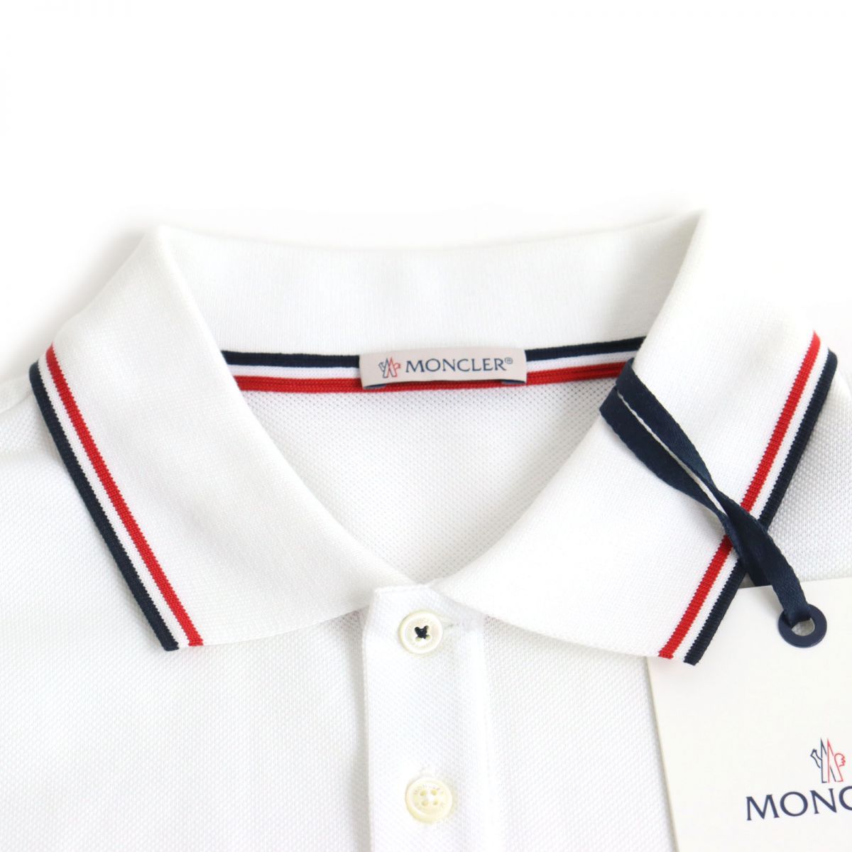 未使用品◇2021年製 MONCLER モンクレール MAGLIA POLO ロゴワッペン