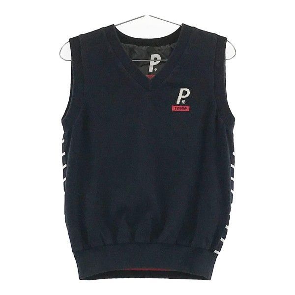 PEARLY GATES パーリーゲイツ リバーシブル ニットベスト ボーダー