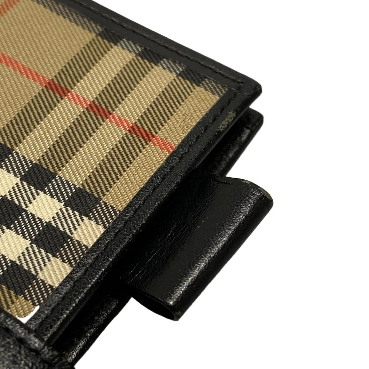 Burberry LONDON バーバリーロンドン 手帳 - ベージュ×黒×マルチ チェック柄 レザー SKLAD-KIRPICHA_RU