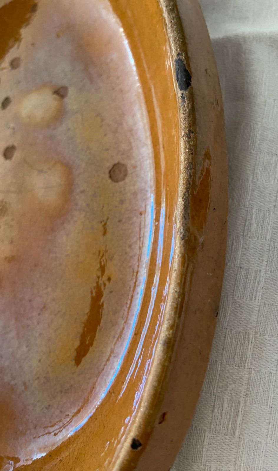 フランスアンティーク 南仏テラコッタのオーブン皿 - メルカリ