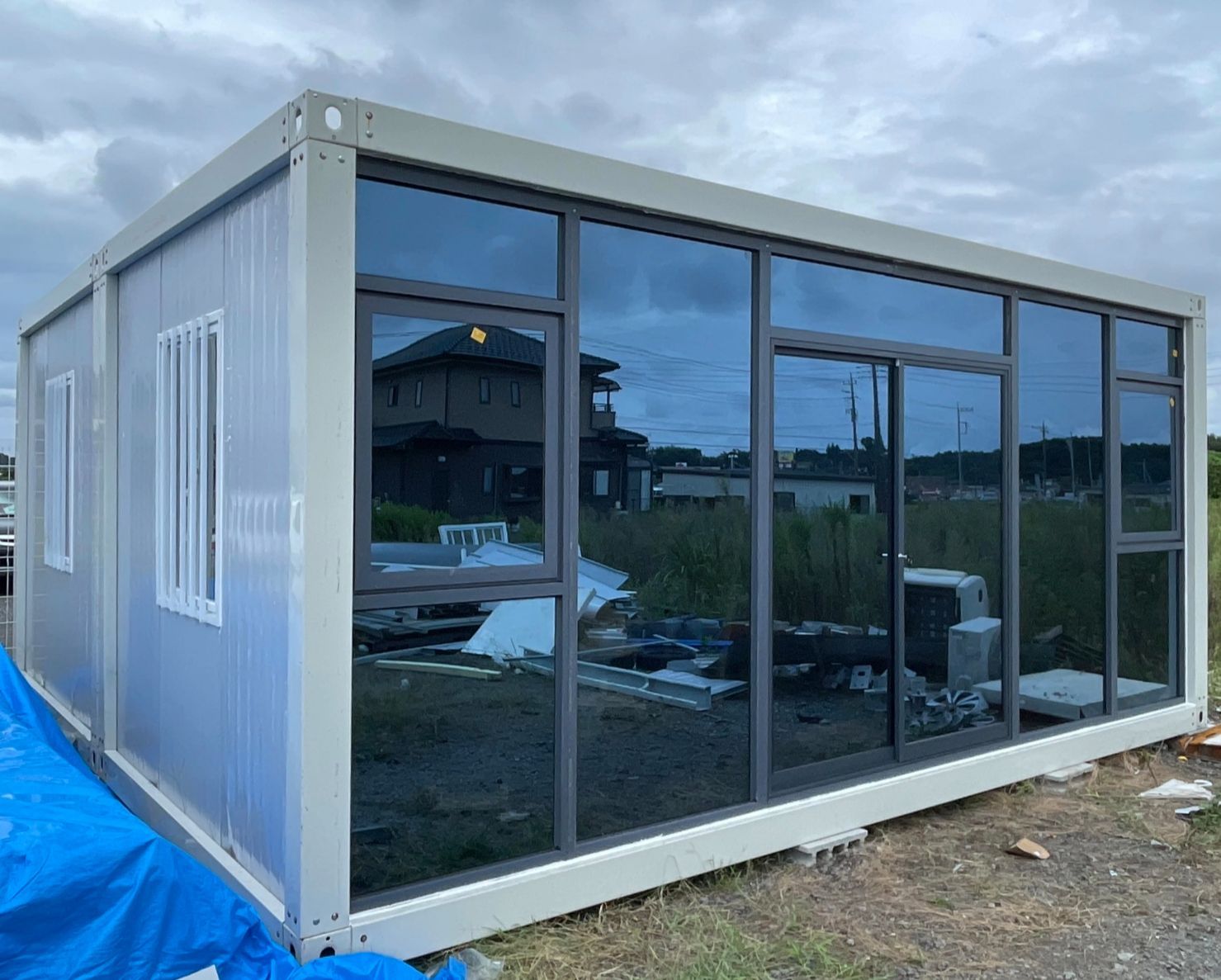 組立式コンテナハウス 倉庫 事務所 住居など多目的 受注生産 オーダーメイド
