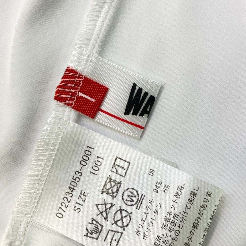 サイズ：1 WAAC ワック 072234053 2023年 ハイネック 長袖Tシャツ  ホワイト系 [240101398825] ゴルフウェア レディース ストスト サイズ：1 WAAC ワック 072234053 2023年 ハイネック 長袖T