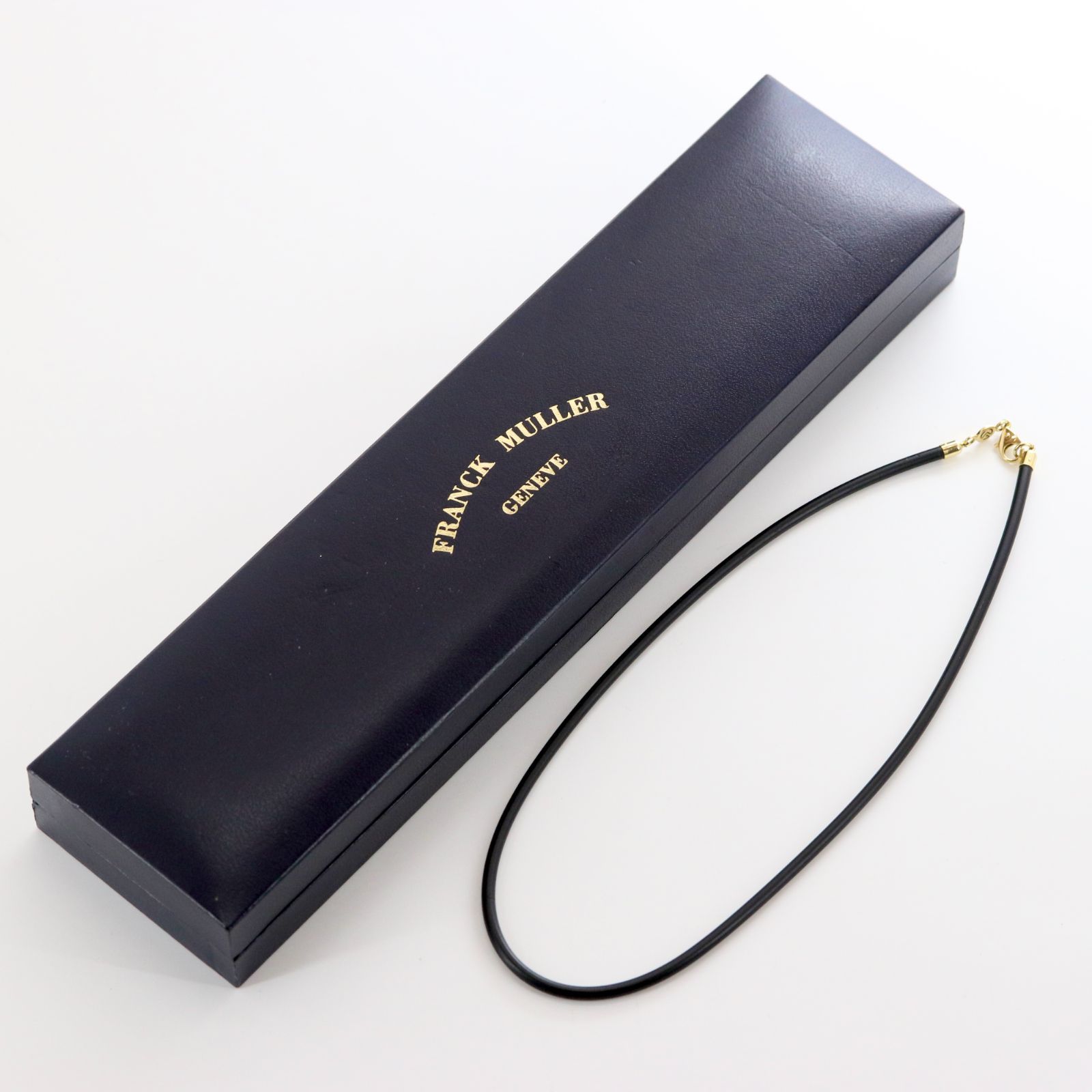 K18 750 ネックレス チョーカー 美品 フランクミュラー ネックレス K18 750 ラバー チョーカー