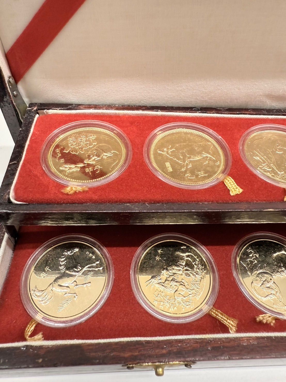 縁起物　中国　十二支　有名画メダル　１２種 縁起物 中国 十二支 有名画メダル 12種 - メルカリ