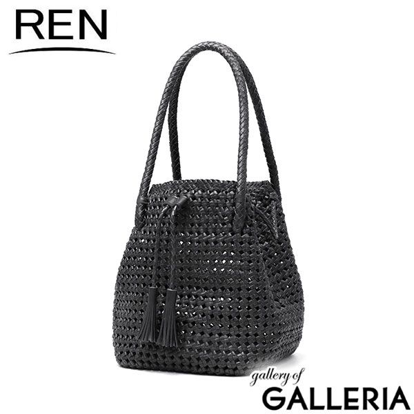 REN トートバッグ レディース 小さめ レン バッグ メッシュ ゴート