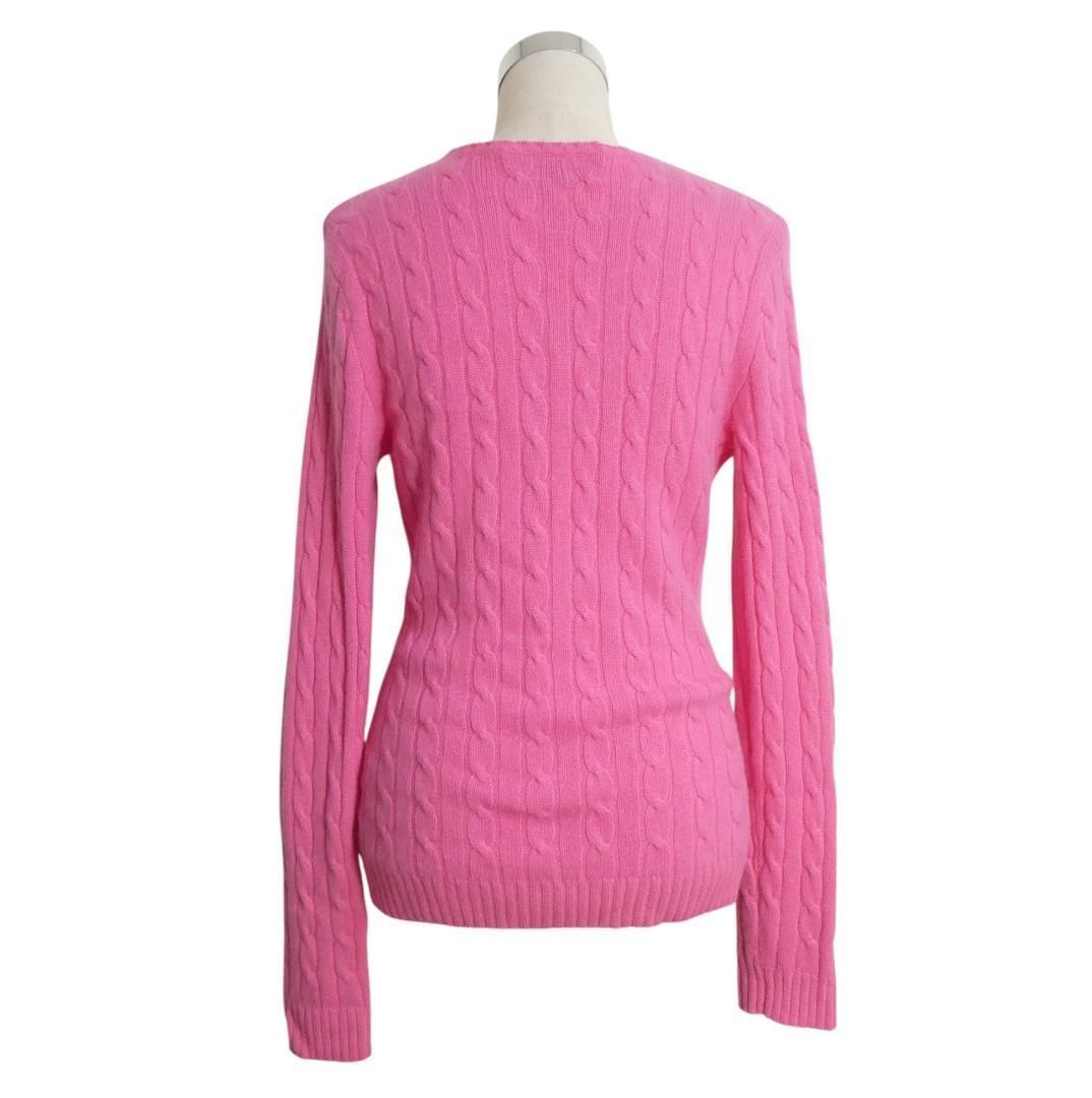 極美品 RALPH LAUREN ラルフローレン サイズL Cashmere カシミヤ100