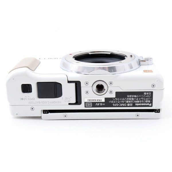 ■ 美品 ■ パナソニック　Panasonic DMC-GF6 レンズキット パナソニック Panasonic DMC-GF6 ホワイト レンズキット 美品