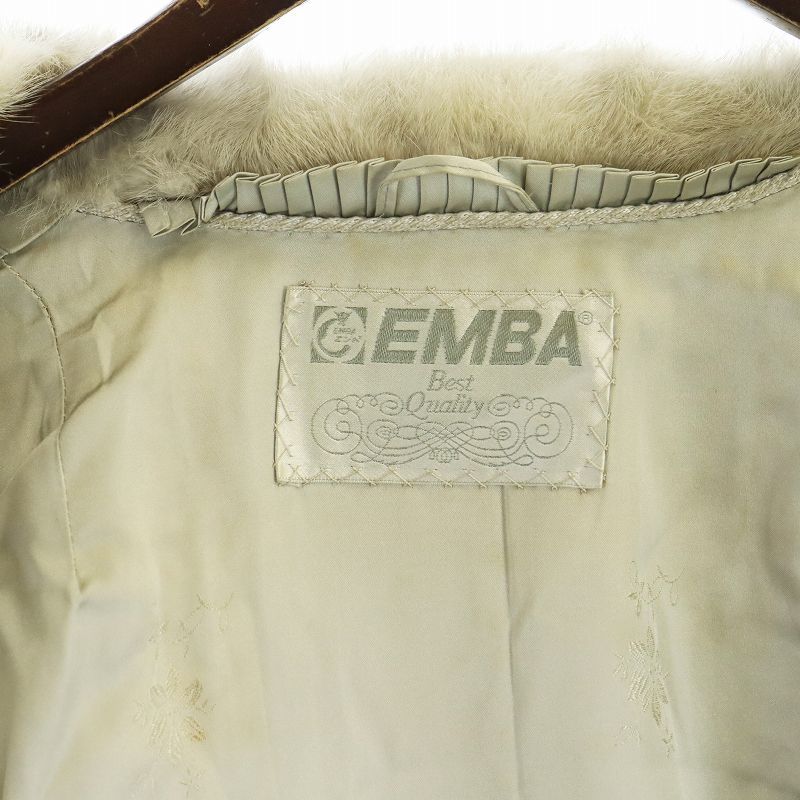 EMBA サファイアミンクファーコート 2.4万円からお値下げ◎EMBA サファイアミンク ファーコート