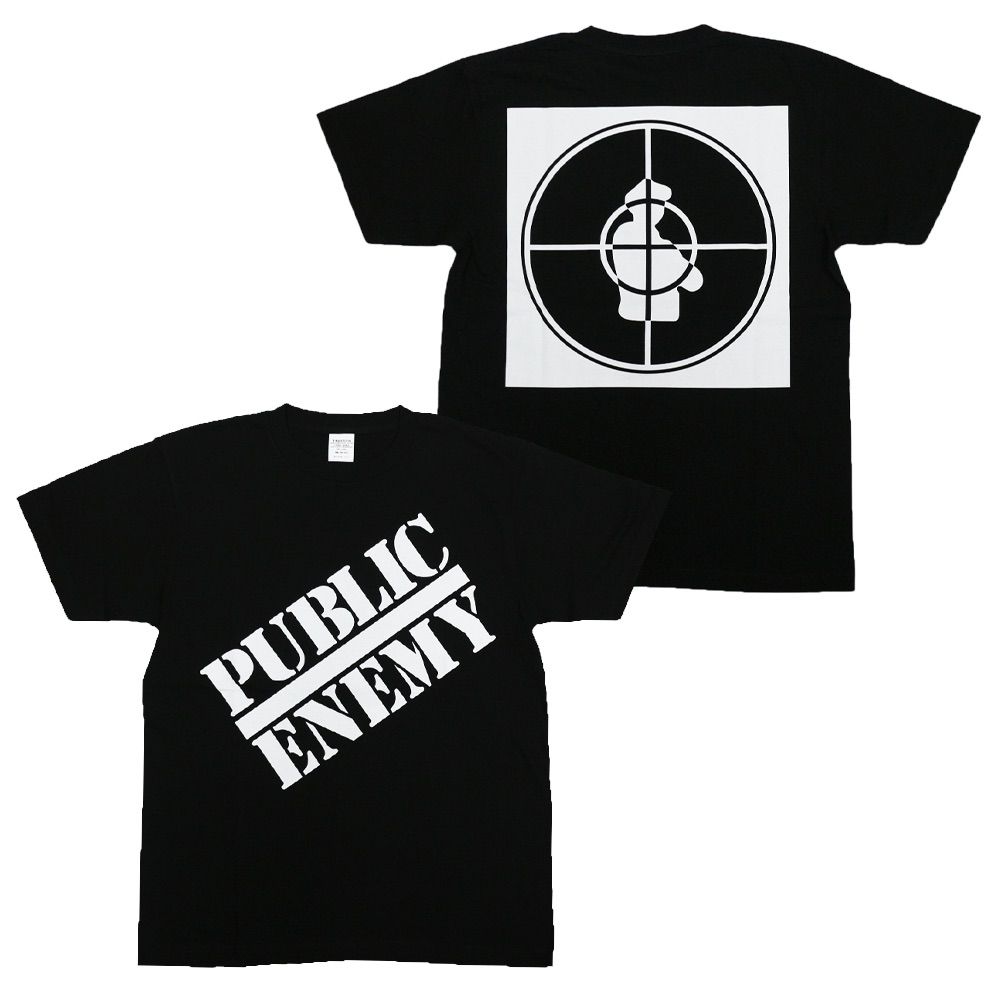 Public Enemy Tee (Black) パブリック・エネミー Tシャツ Bootleg Tee 