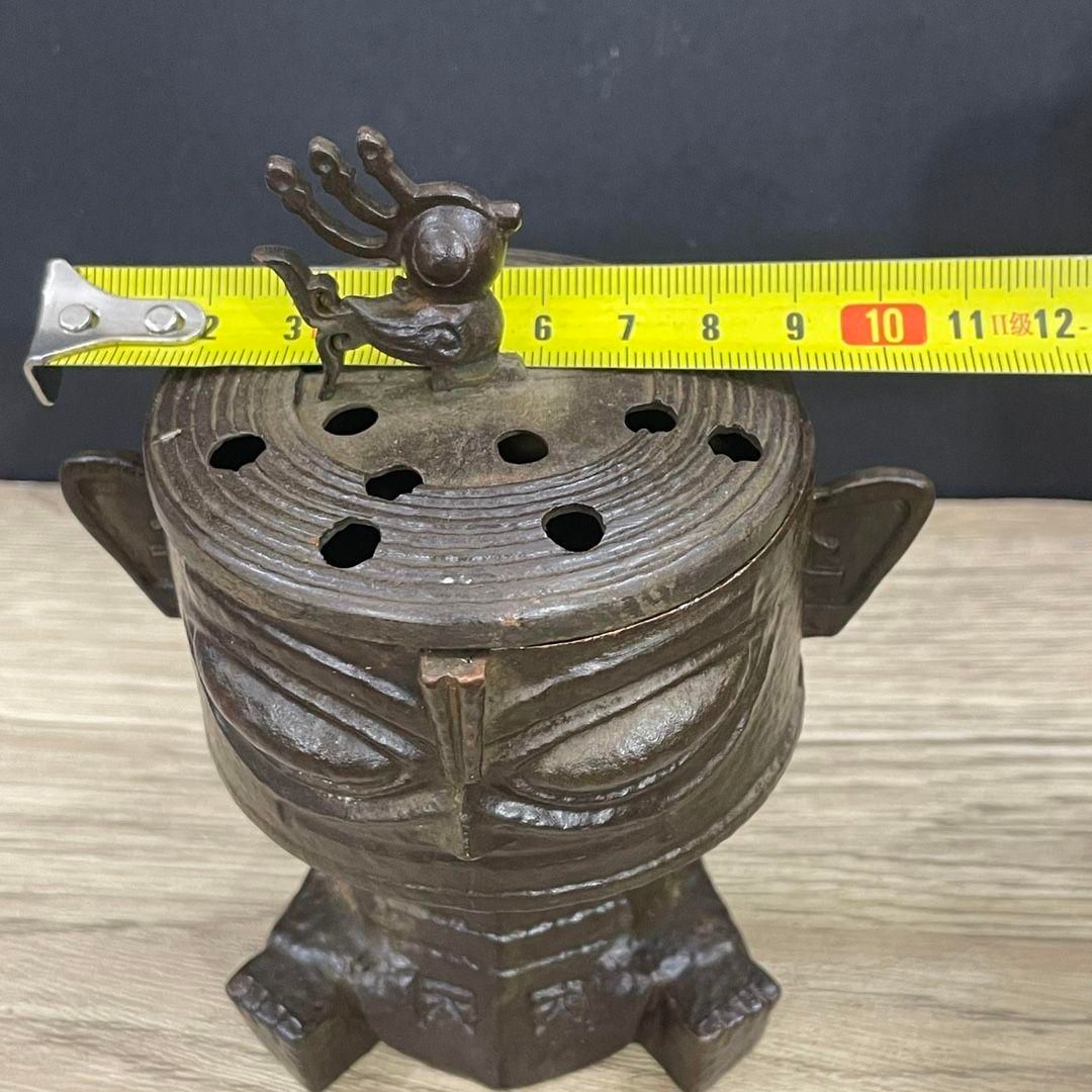 銅細工 神官 神像 神獣 装飾品 工芸品 美術品 置物 - メルカリ