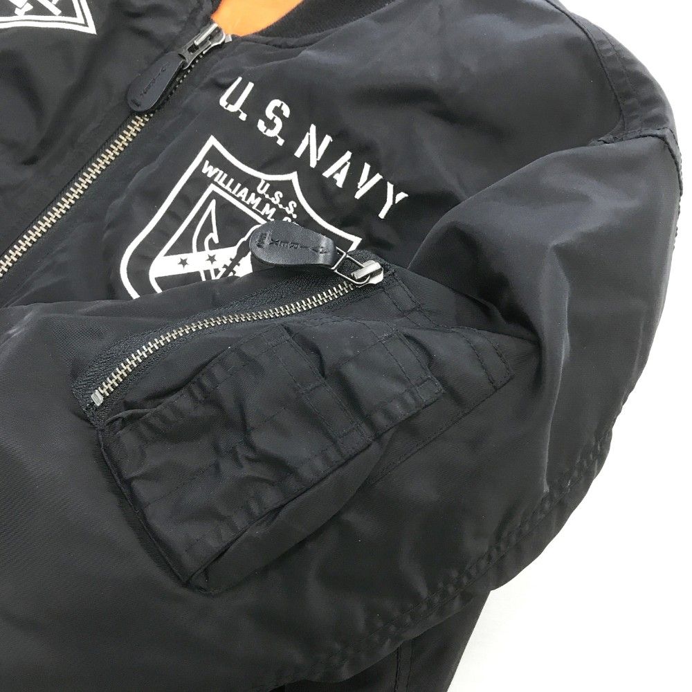 AVIREX MA-1 フライトジャケット ブラック 2XL AVIREX（アヴィレックス） ma1 ma-1 「AVIREX/アビレックス」MA-1