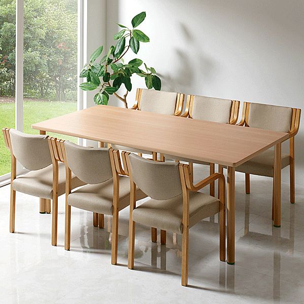 肘付ダイニングチェア MC-510BR ベージュ 介護施設・福祉向け 1脚 肘付ダイニングチェア MC-510BR ベージュ 施設・福祉向け 1脚