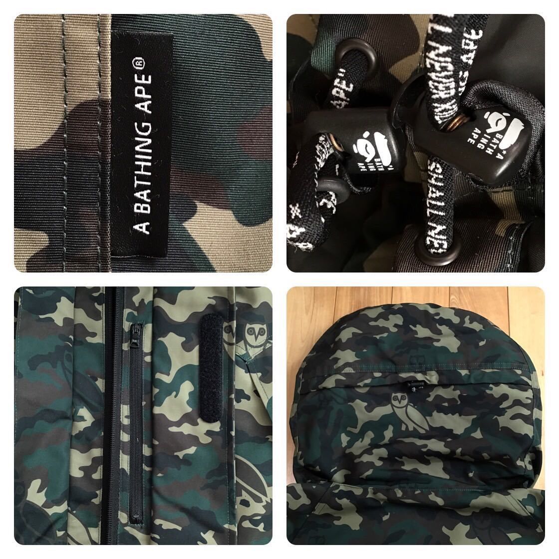 希少【a bathing ape × ovo】BAPE ロゴ/スノボジャケット - メルカリ