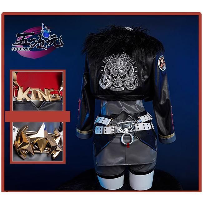 五次元 ゼンレスゾーンゼロ コスプレ シーザー 衣装 ウイ ッグ 武器 追加可 BJ0925ML ハロウィン