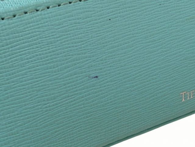 ティファニー ペンケース レザー ティファニーブルー 筆箱 マルチ