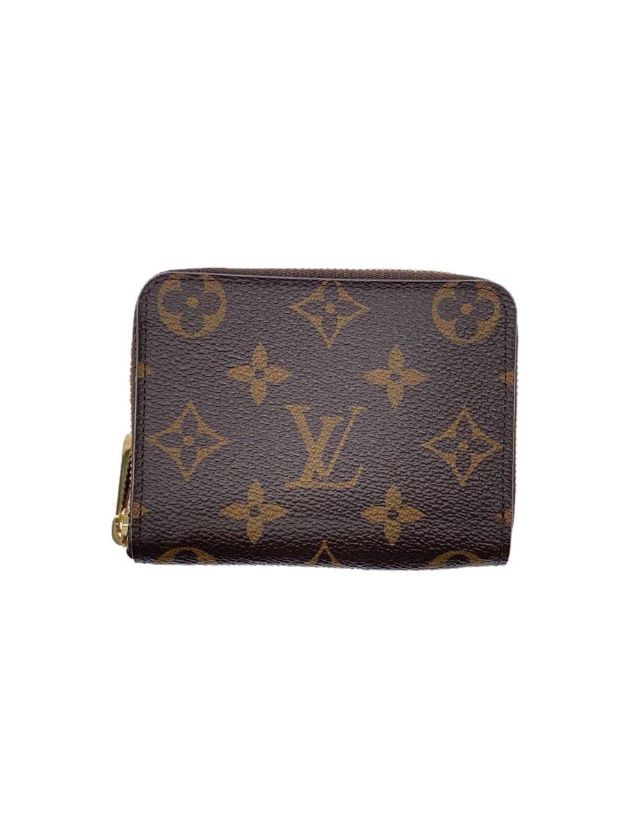 LOUIS VUITTON ジッピー・コインパース_モノグラム・キャンバス_BRW PVC ブラウン レディース - メルカリ