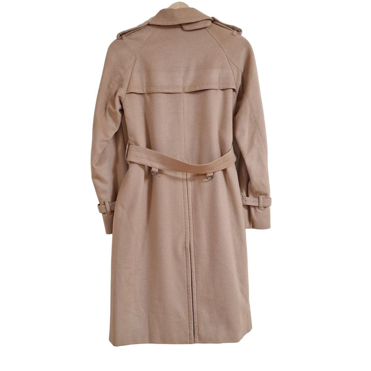 Aquascutum アクアスキュータム Pコート レディース - ライトブラウン 長袖 カシミヤ ロング丈 冬