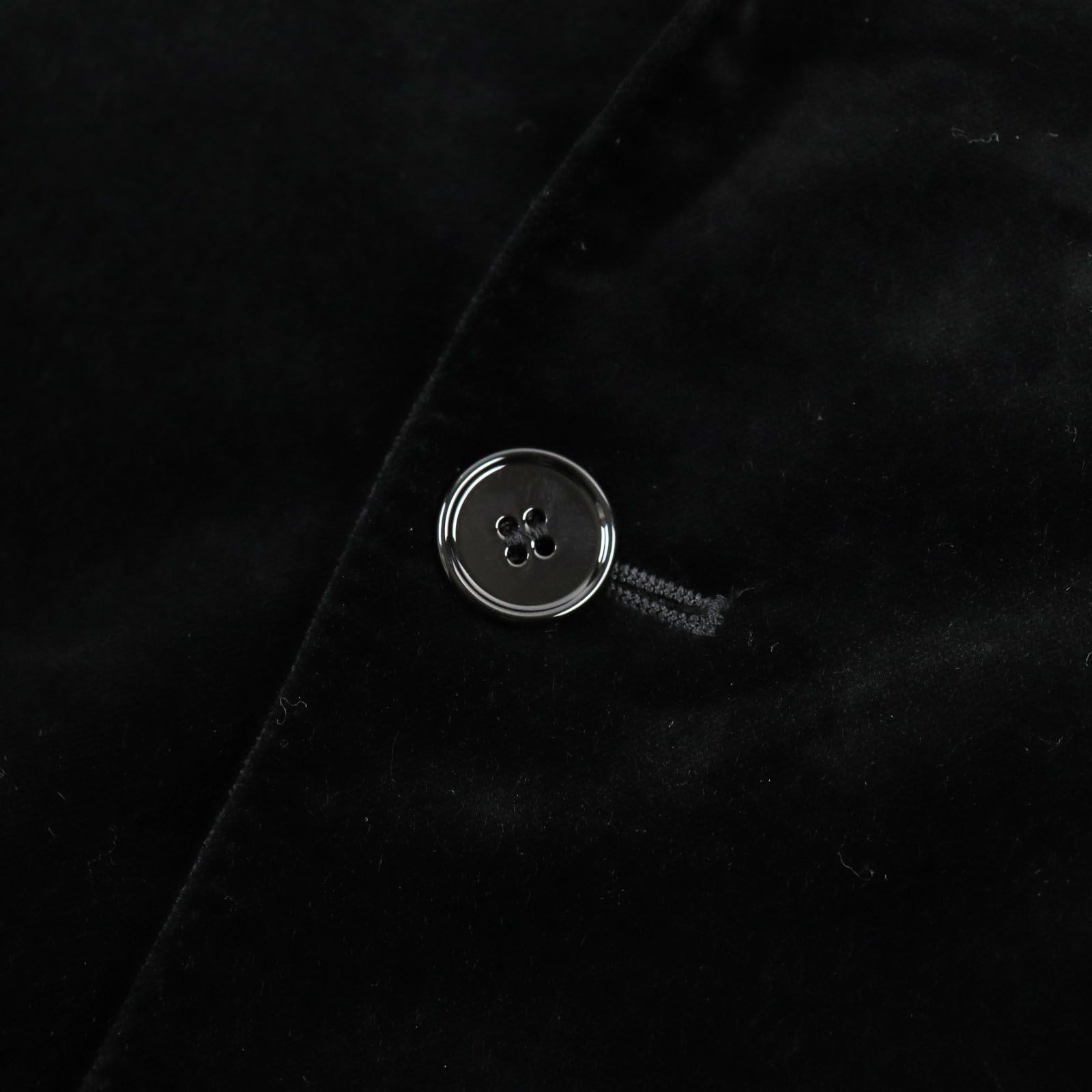 極美品○DOLCE&GABBANA ドルチェ＆ガッバーナ MARTINI ベロア 黒