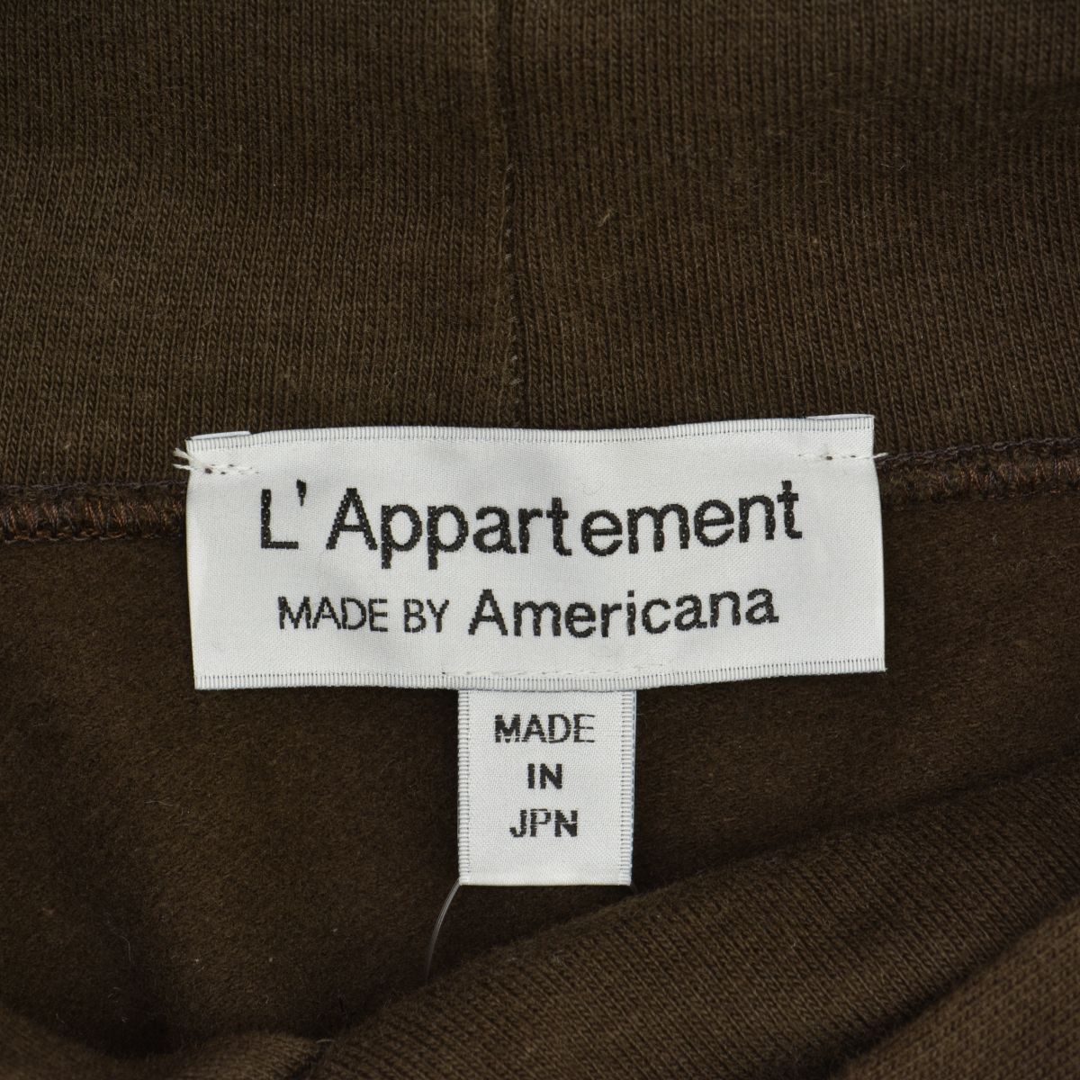 【L'APPARTEMENT×Americana】オーバーサイズ プルオーバースウェットパーカー