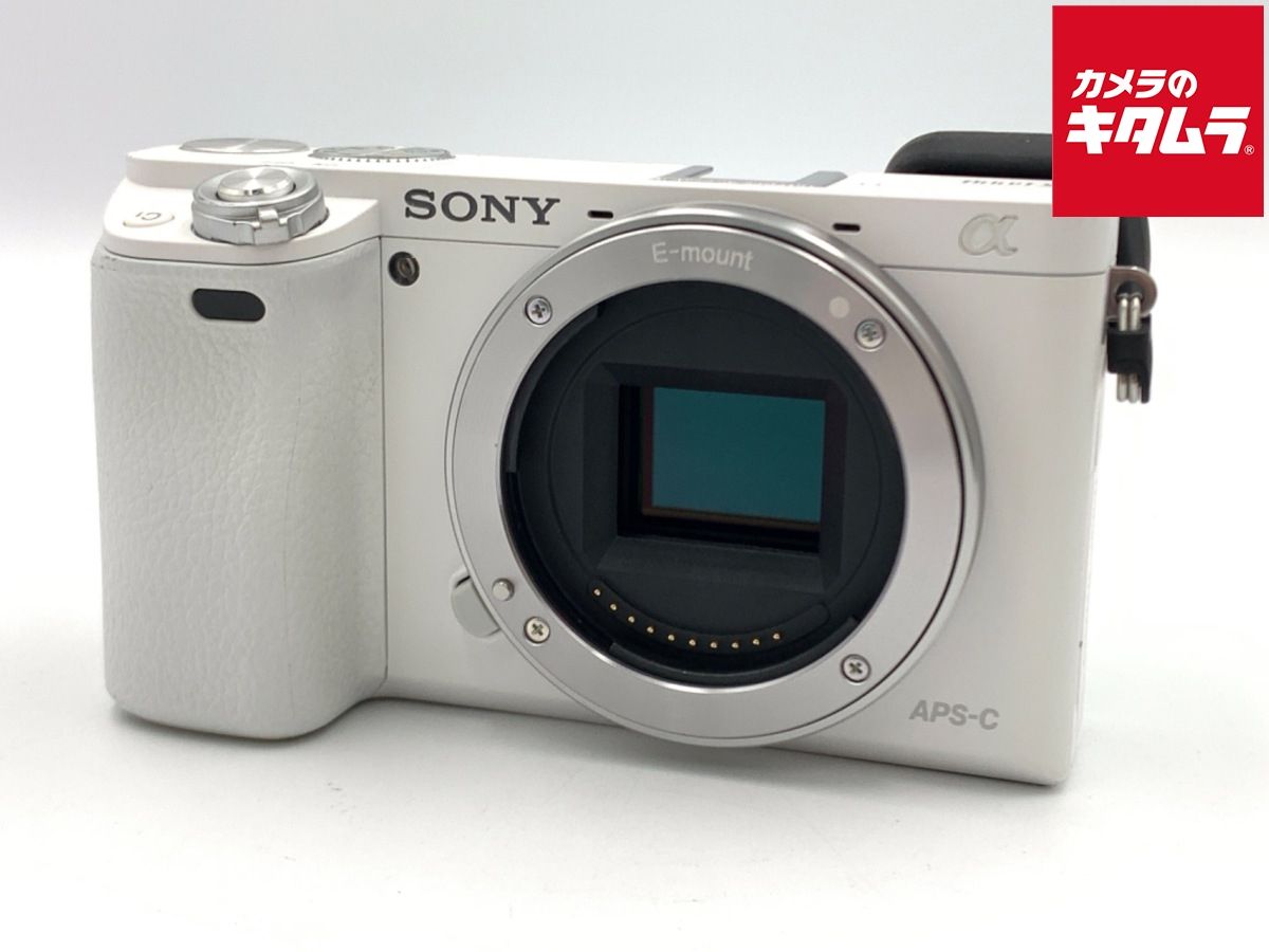 ソニー α6000 ボディ ホワイト ILCE-6000