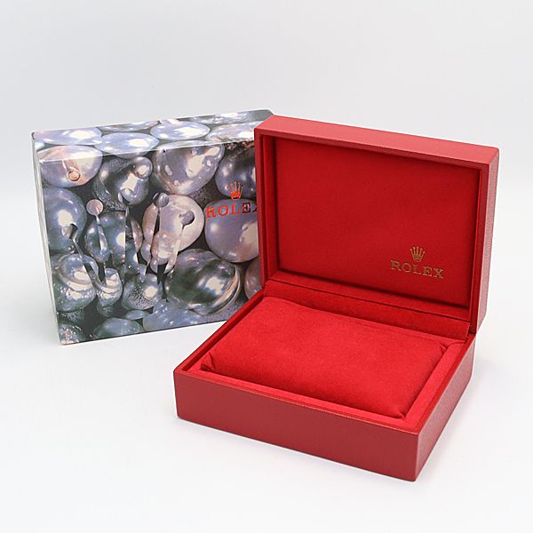 ロレックスROLEX純正 赤 空箱】ヴィンテージ 時計箱 レディース