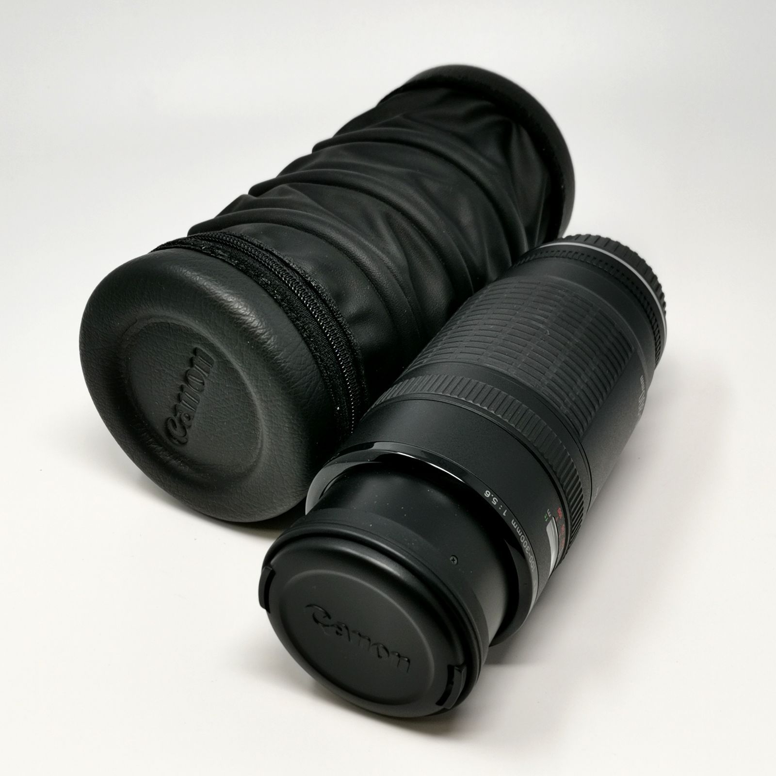 キャノン Canon EF 100-300 F5.6 超望遠レンズ 動作未 袋付き 管理番号KKVKO774