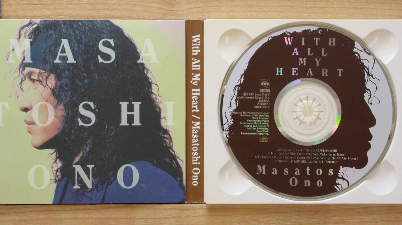 My All With Heart 小野正利 Heart: ~ - Love | : YouTube 国内盤CD