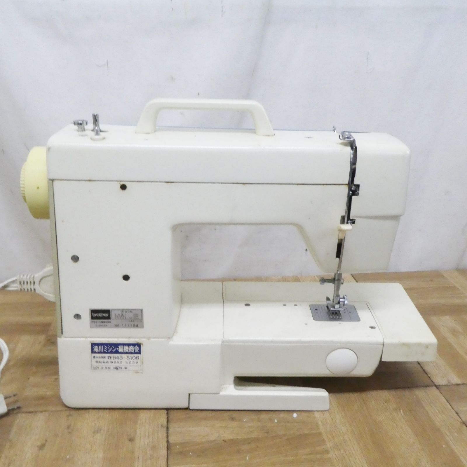 アンティークミシン R278【希少】レトロ ブラザー CORTINA 家庭用ミシン 中古 現状 /10