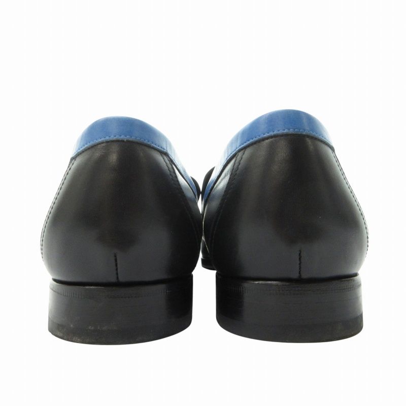 PIERRE HARDY 黒/青 ローファー ピエールアルディ PIERRE HARDY 美品 レザー ローファー