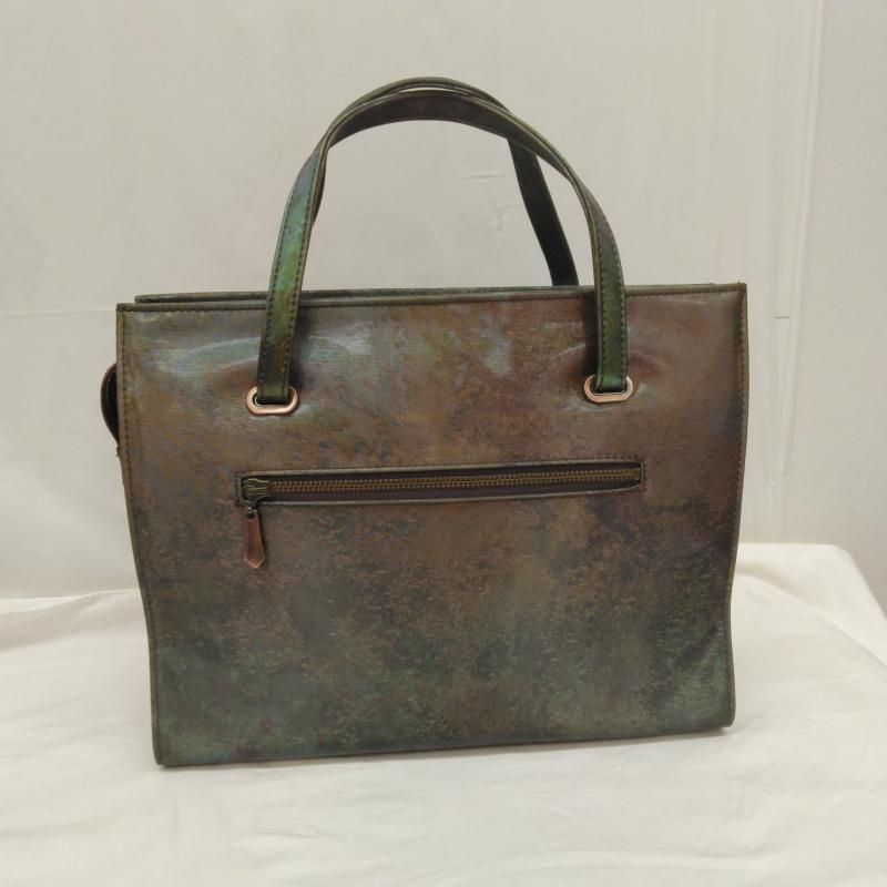 JEAN PAUL GAULTIER Vサイバー ハンドバッグ ゴルチエ 玉虫色 中古・古着通販】Jean Paul GAULTIER (ジャンポールゴルチェ) V