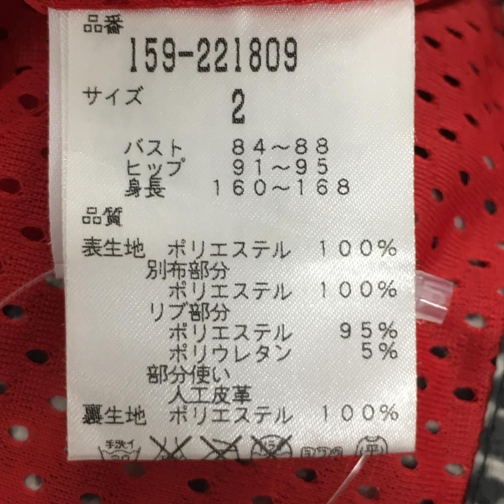 MASTER BUNNY EDITION - 【美品】マスターバニー 2WAYスニード 黒×グレー系 グレンチェック ブルゾン 裏メッシュ 袖着脱可 レディース 2(L) ゴルフウェア MASTER BUNNY EDITION 美品】マスターバニー 2WAYスニード 黒×グレー系 グレンチェック