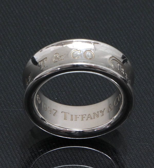 ティファニー 1837 ナローリング 指輪 SV925 7.5号【59280 