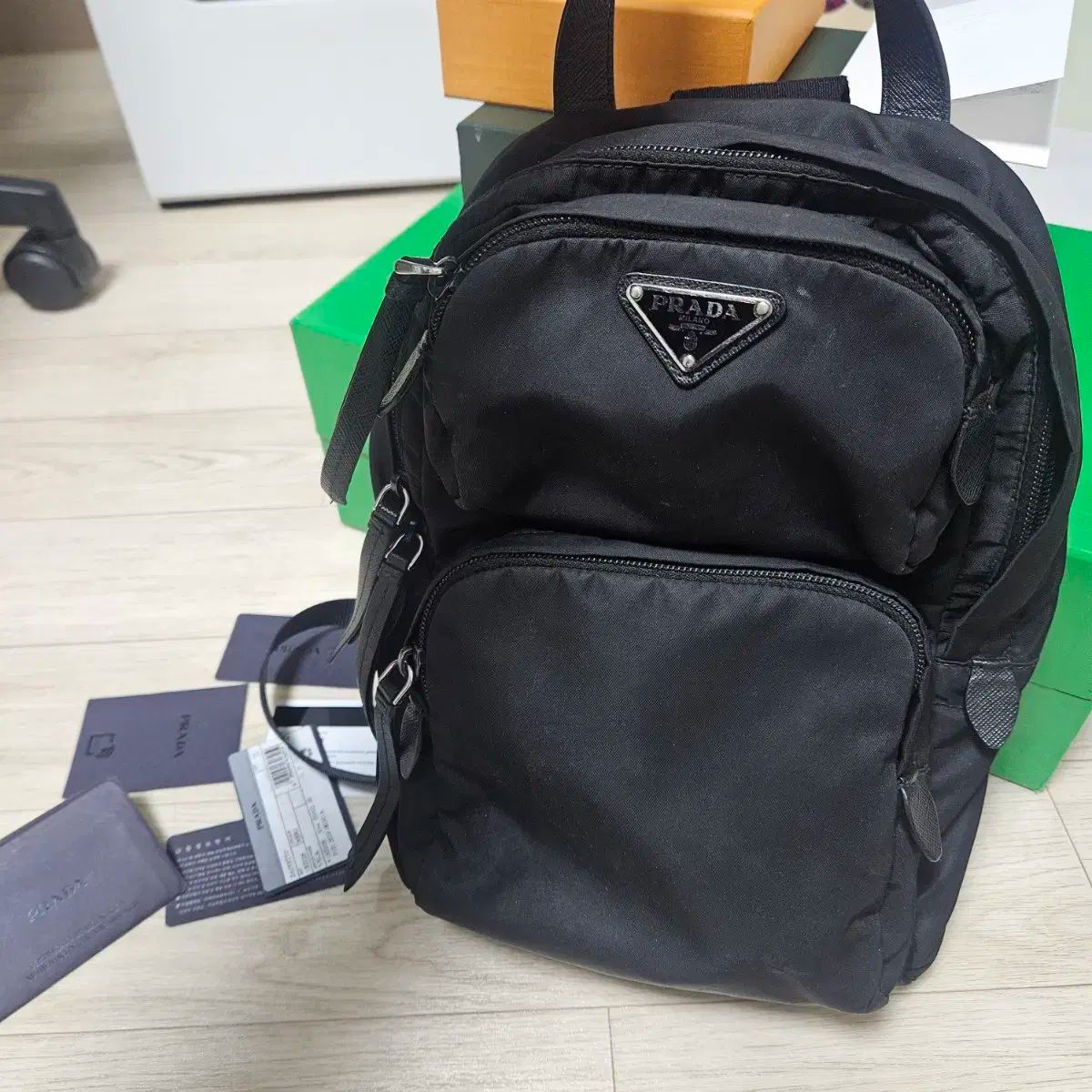 PRADA(プラダ) ワンショルダー スリングバッグ 1bz026 プラダ PVC