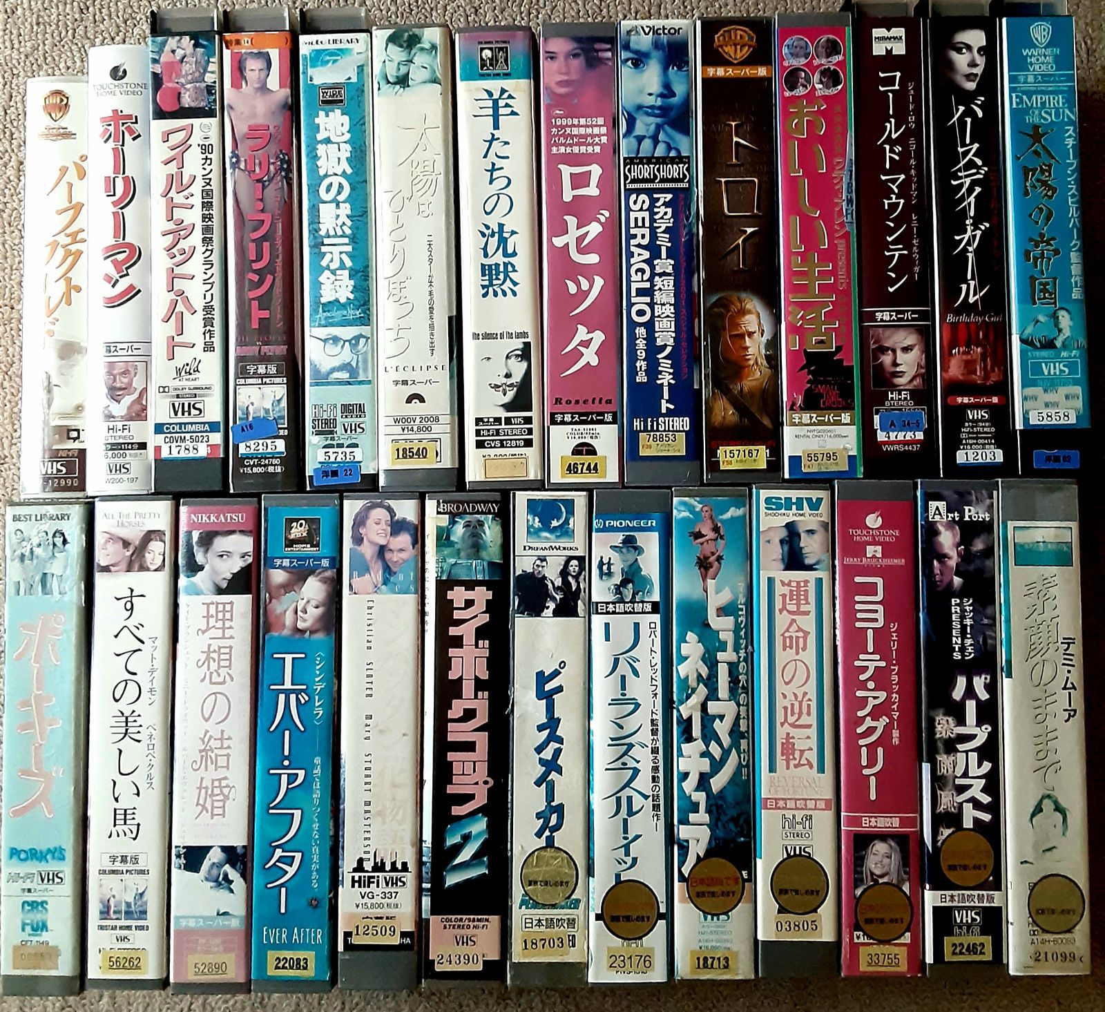 人気 外国映画 洋画 英語 ビデオテープ VHS 希少 レア 海外 人気俳優