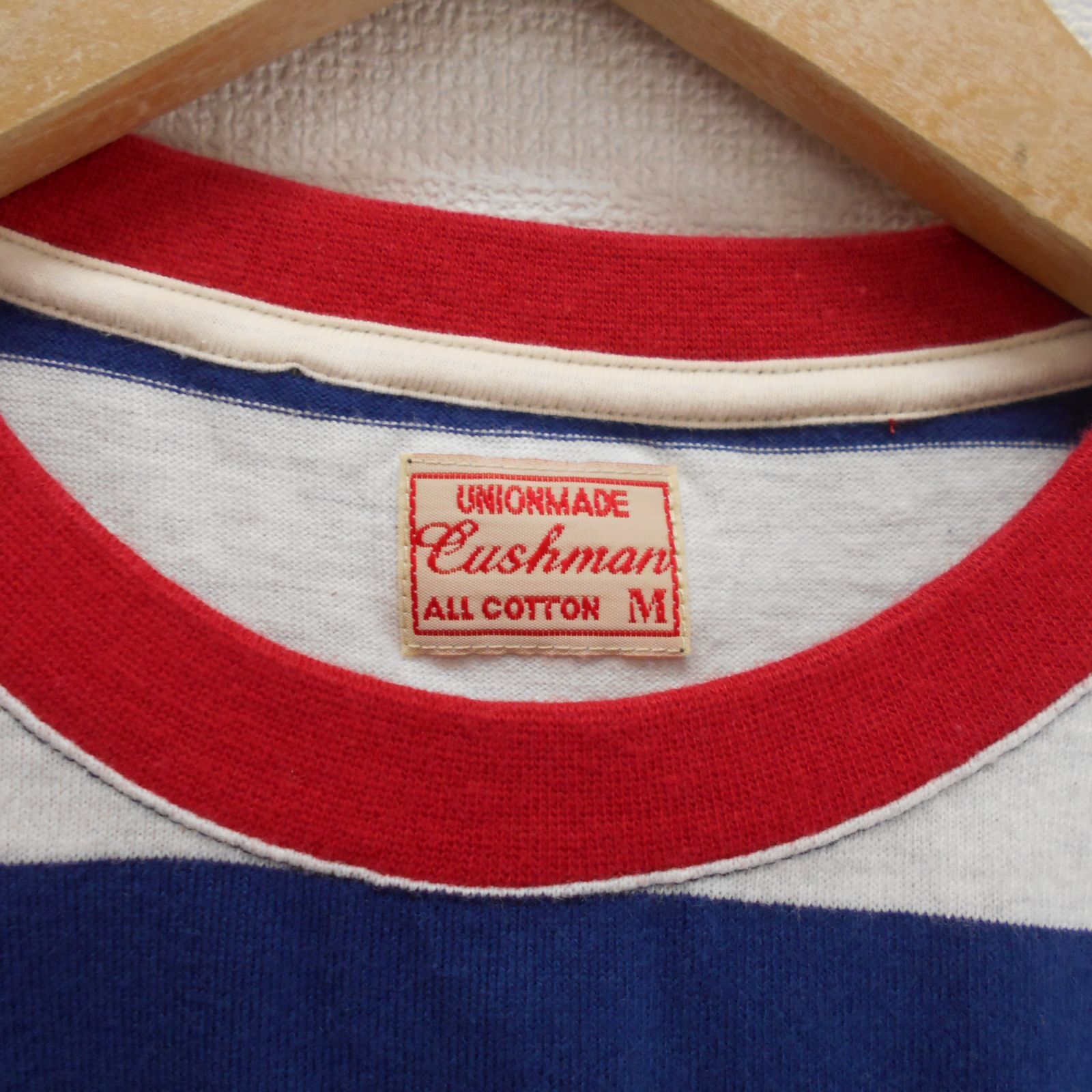 ガチンコ対決 クッシュマン杢天竺ボーダーTシャツ CUSHMAN クッシュマン 杢天竺ボーダー Tシャツ 半袖 ガチンコ BORDER