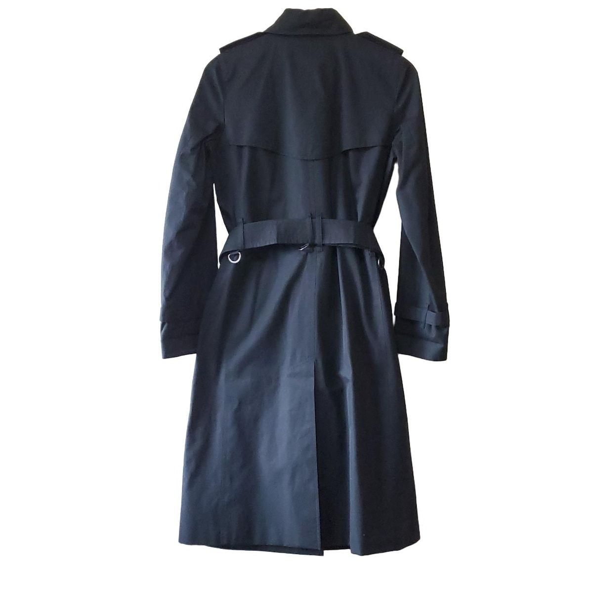 Burberry LONDON バーバリーロンドン トレンチコート サイズ36 M レディース - 黒 長袖 ライナー取外し可 秋 冬 WWW_NOITHATQUANGTHANH_NET