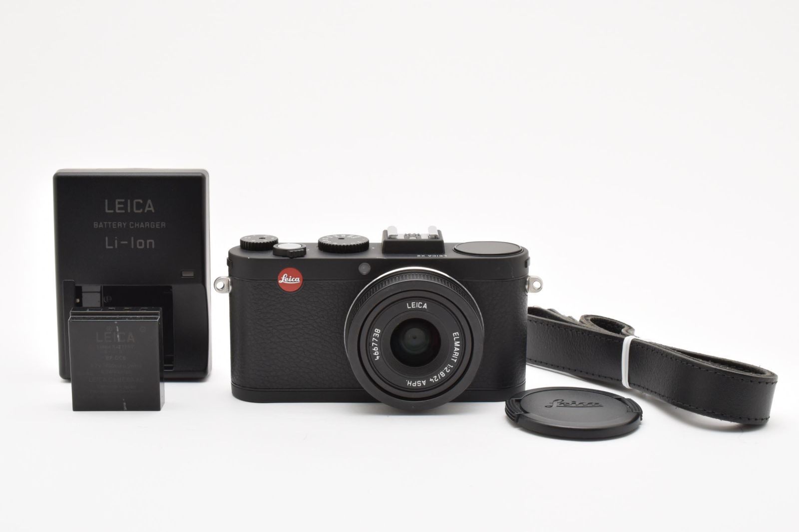 良品 Leica X2 ブラック バッテリーチャージャーセット - メルカリ