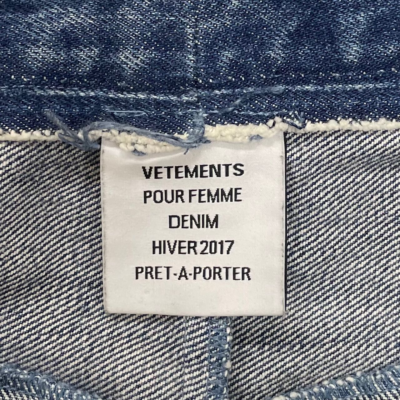 VETEMENTS × LEVIS 再構築 コラボ デニム パンツ ヴェトモン 