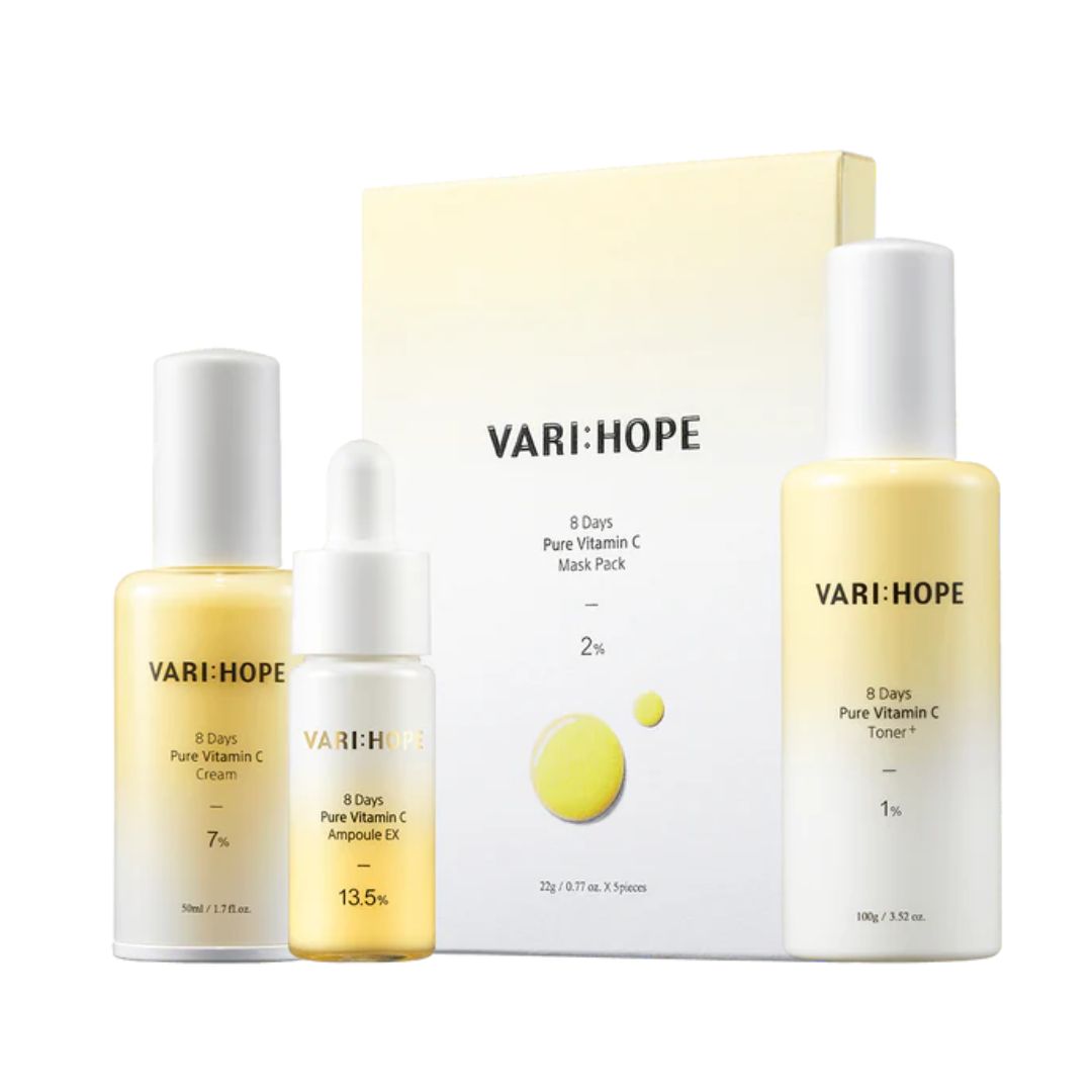 おまけ付き！【4点セット】VARIHOPE ベリーホップ　ビタミンCフルセット セットがお得！数量限定ノベルティプレゼントVARIHOPEベリーホップ