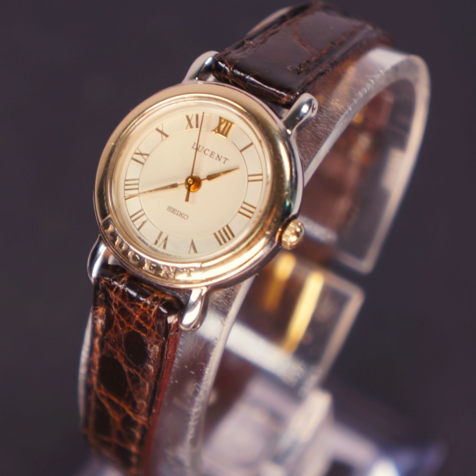 稼働美品】SEIKO LUCENT アンティーク レディース腕時計 新品