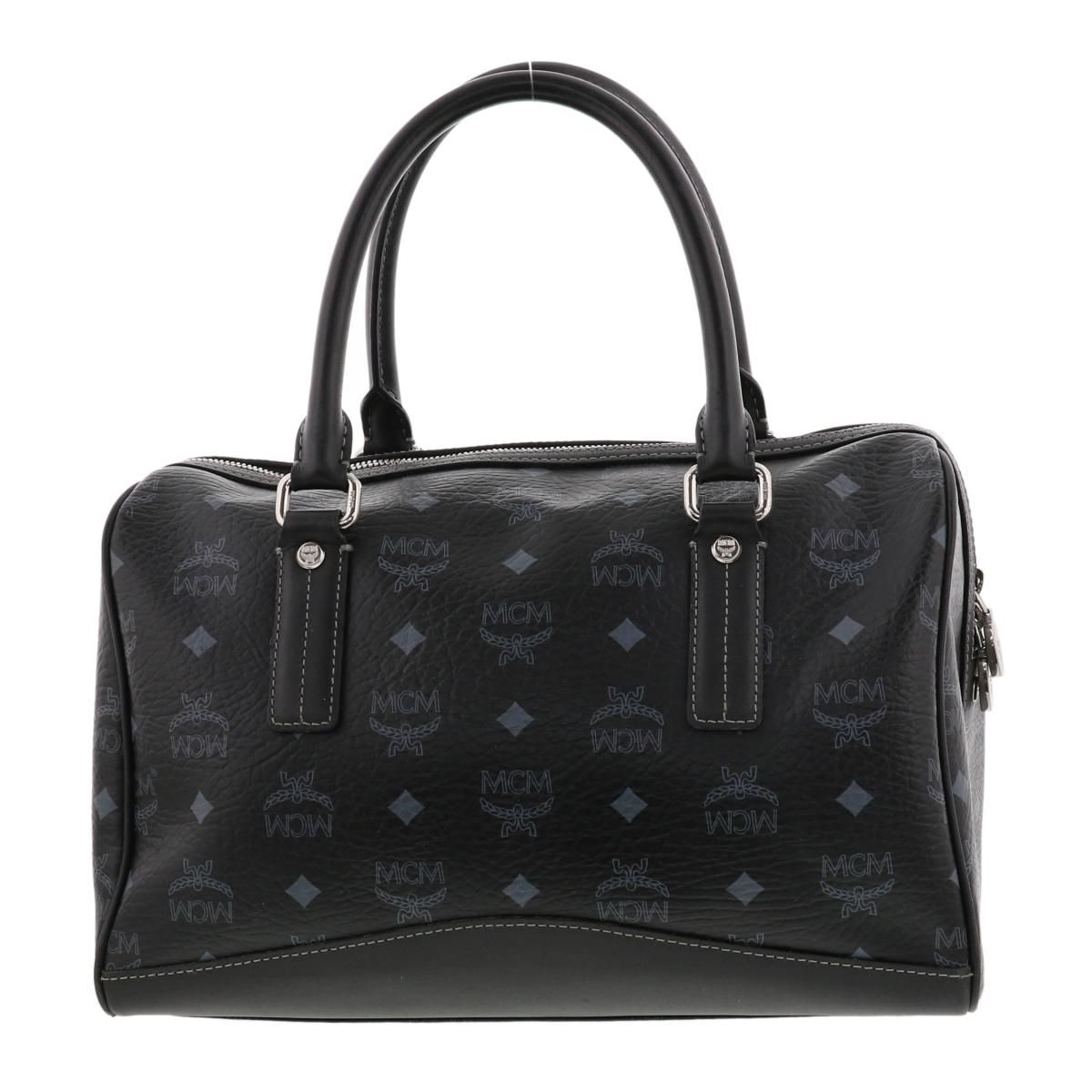 中古】 MCM （エムシーエム） ｳﾞｨｾﾄｽ ﾎﾞｽﾄﾝﾊﾞｯｸﾞ バッグ ボストン 